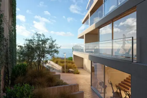 Nowe apartamenty nad morzem z siłownią i widokiem na ocean. Sprawdź ceny apartamentów nad morzem.