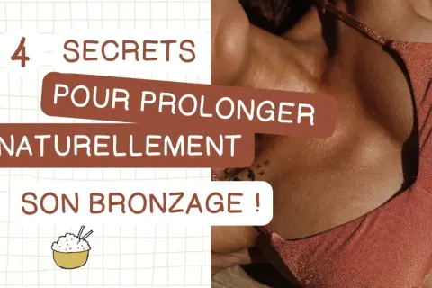 4 secrets pour prolonger naturellement son bronzage. Une peau hâlée et éclatante, c'est le rêve !