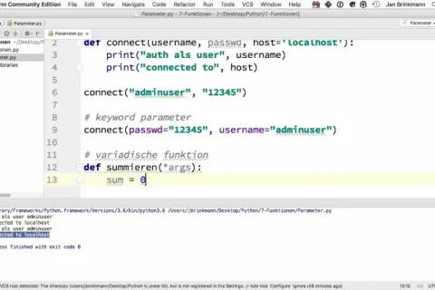 Code Python montrant l'utilisation de `*args` pour une fonction, illustrant la flexibilité des `python args kwargs`.