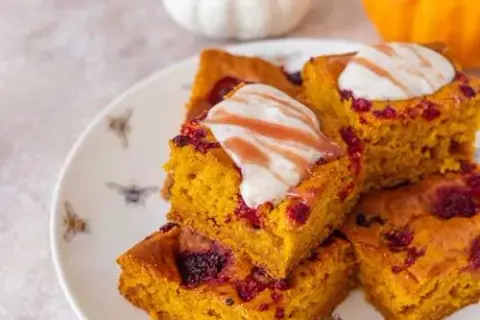 Ciasto z dynią thermomix - Przepis na ciasto z malinami