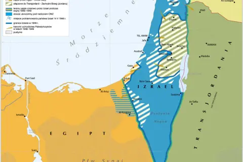 Gdzie leży Izrael? Mapa, sąsiedzi i strategiczne znaczenie