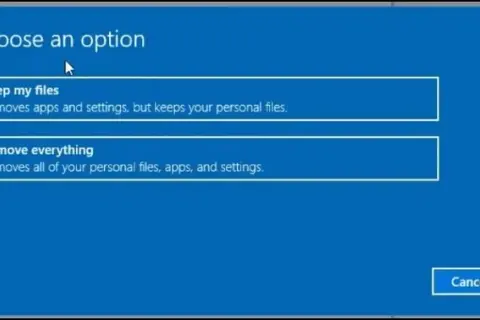 Jak przywrócić Windows 10 do ustawień fabrycznych bez utraty danych