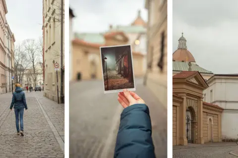 Kraków miejsca do zdjęć: urokliwe uliczki, zabytkowa architektura i klimatyczne zaułki zachęcają do fotografowania.