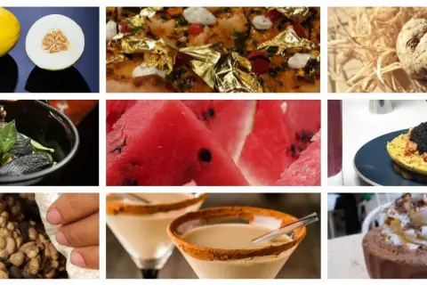 Un melón, pizza con oro, trufa, pollo negro, sandía, caviar y café Kopi Luwak. Platos que podrían ser la comida mas cara del mundo.