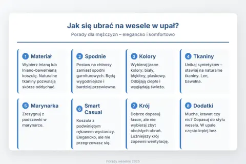 Jak się ubrać na wesele? Męski poradnik bez modowych wpadek