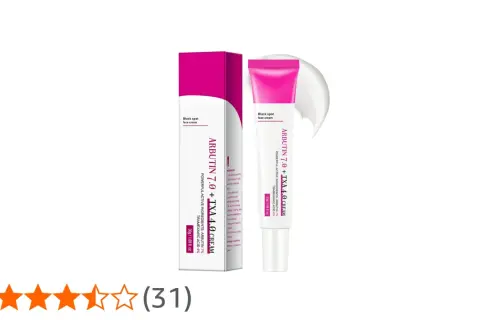 Creme gegen Pigmentflecken mit Arbutin und Tranexamsäure. Die Arbutin Wirkung hilft, dunkle Flecken aufzuhellen.