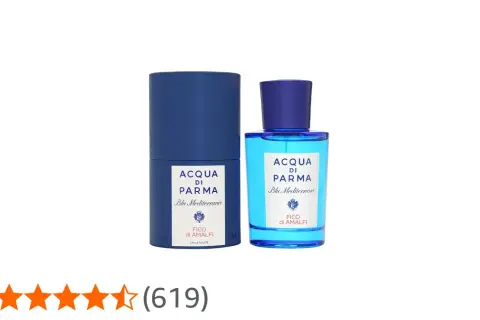 Zestaw Acqua di Parma Fico di Amalfi Blu Mediterraneo: perfumy i eleganckie pudełko.