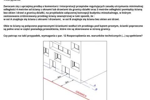 Jak mierzyć odległość budynku od granicy działki, aby uniknąć problemów?