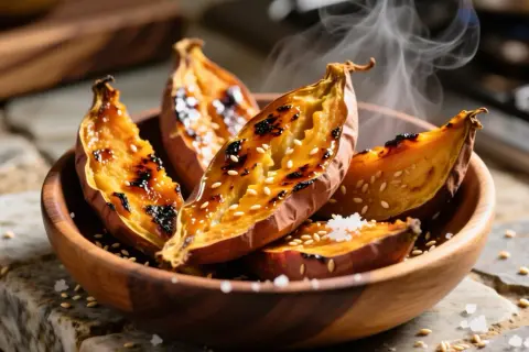 Patate douce grillée : Maîtrisez le secret d'une cuisson parfaite