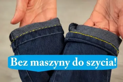 Jak skrócić spodnie w domu? Metody bez szycia i z igłą