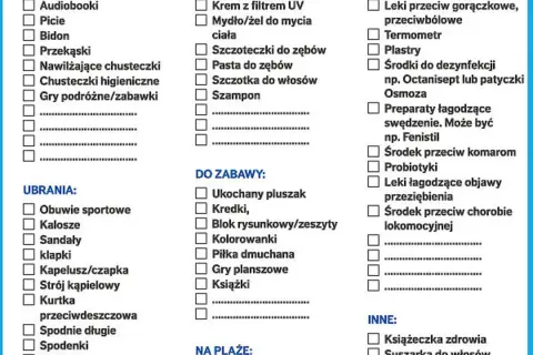 Co zabrać na wakacje: ubrania i praktyczne wskazówki na wyjazd