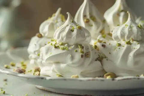Beza pistacjowa - Jak zrobić bezę z pistacjami krok po kroku w domu?