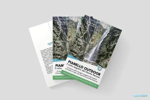 Guida "Pianello Outdoor" per scoprire il **Monte Nerone** e i suoi segreti, con itinerari inediti per trekking e canyoning.