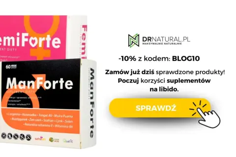 Suplementy ManForte i FemiForte pomagają jak poprawić libido. Sprawdź korzyści dla swojej energii i witalności.