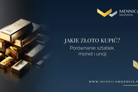 Stos sztabek złota, pytanie "Jakie złoto kupić?". Dowiedz się, gdzie kupować złoto i porównaj sztabki, monety i uncje.