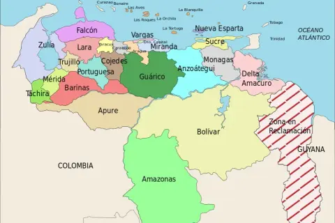 Wenezuela gdzie leży? Mapa, sąsiedzi, Karaiby i kontekst 2026