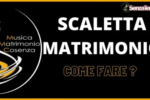 Scaletta musica matrimonio Cosenza: come organizzare la colonna sonora perfetta per il tuo ricevimento.