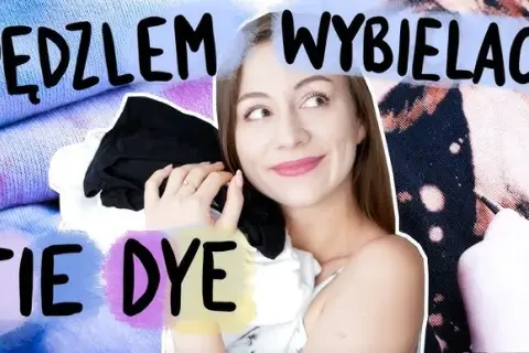 Jakie wybielacze do tie dye zapewnią najlepsze efekty na tkaninach?