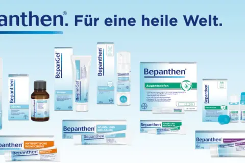 Bepanthen Produkte für Haut und Augen: So wirkt Bepanthen bei Wunden, Narben und trockenen Augen.