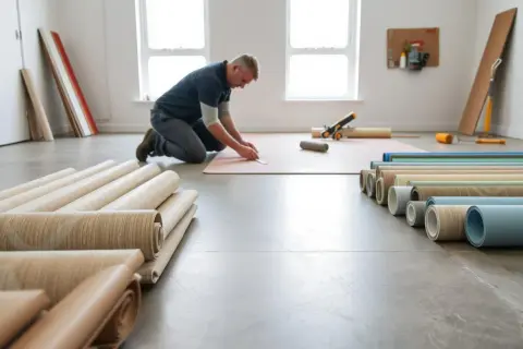 Ułóż linoleum na beton jak profesjonalista. Uniknij błędów!