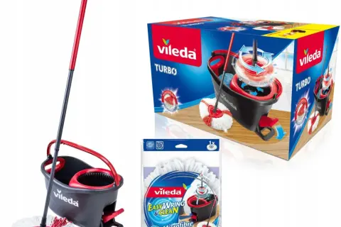 Vileda Turbo czy Jan Niezbędny? Który mop rotacyjny kupić?