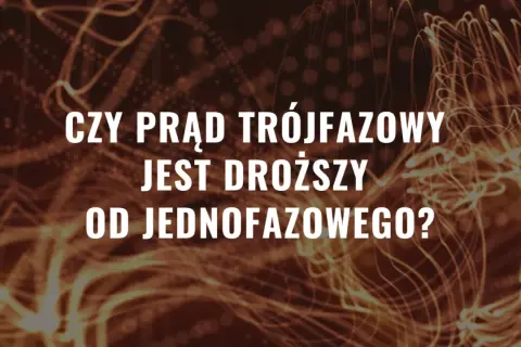 Czy prąd trójfazowy jest droższy od jednofazowego? Pytanie o koszty energii elektrycznej na tle abstrakcyjnych, świetlistych linii.