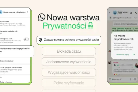 Jak założyć WhatsApp? Zobacz, jak włączyć zaawansowaną ochronę prywatności czatu, by Twoje rozmowy były bezpieczniejsze.