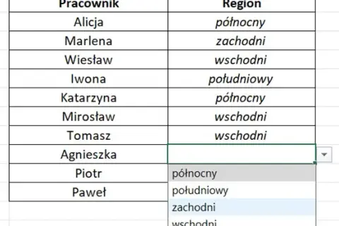 Jak zrobić listę rozwijaną w Excelu - uniknij najczęstszych błędów