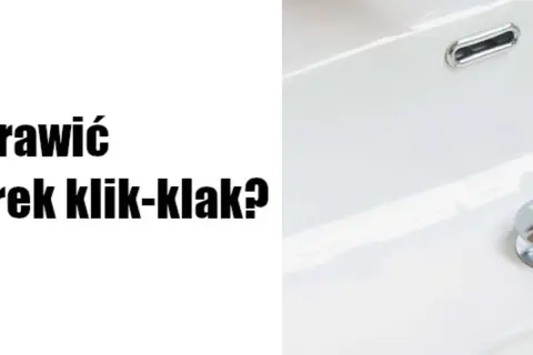 Zablokowany korek klik klak w umywalce. Jak go odblokować?