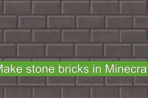 Jak zrobić popękane kamienne cegły w Minecraft - krok po kroku