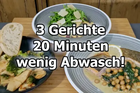 Schnelle Hauptgerichte: In 20 Minuten auf dem Tisch? Ja!
