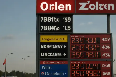Aktualne ceny paliw hurt Orlen: wzrost na rynku hurtowym