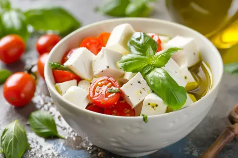 Mozzarella w kostce - Jak używać sera mozzarella w kostkach