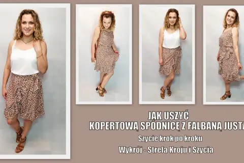 Jak uszyć spódnicę kopertową - proste kroki i tajniki szycia