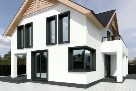 Nowoczesna elewacja jako wizytówka domu z charakterem