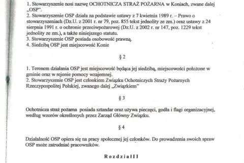 Gdzie znaleźć statut OSP? Kluczowe informacje i wzory do pobrania