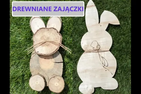 Ozdoby wielkanocne z drewna DIY: proste projekty, które zachwycą