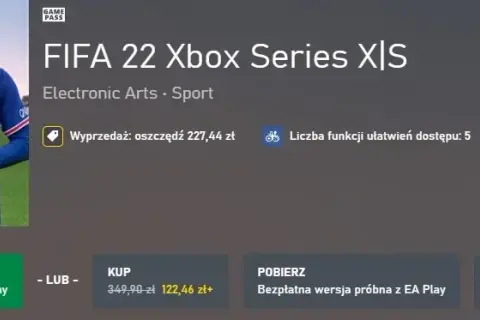 Kiedy FIFA 22 wraca do Game Pass? Sprawdź dostępność gier
