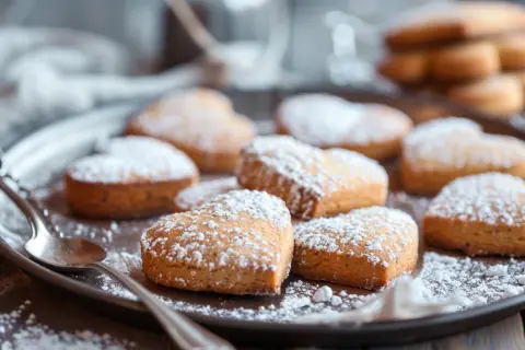 Ciasteczka w kształcie serca - Idealny przepis na Walentynki