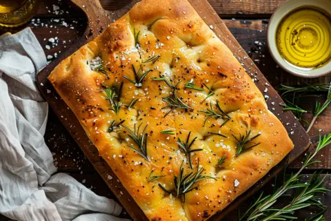 Oryginalna włoska focaccia: Przepis na tradycyjną włoską focaccię