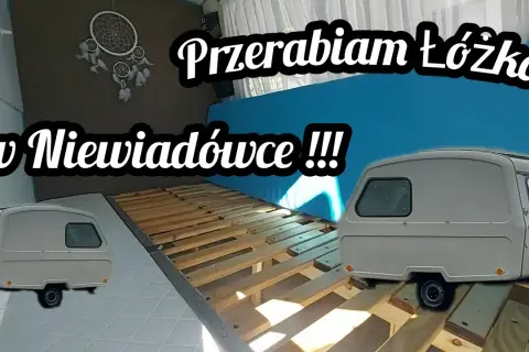 Jak zrobić łóżko piętrowe w przyczepie kempingowej - tanio i funkcjonalnie