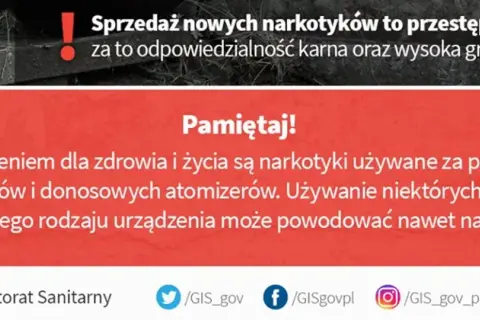 Plakat o dopalaczach: Jak uniknąć niebezpieczeństw i zagrożeń