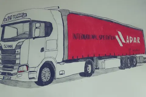 Jak narysować ciężarówkę w prosty sposób – krok po kroku dla każdego