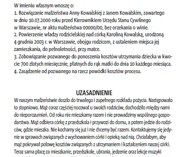 Jak napisać pozew rozwodowy bez orzekania o winie i uniknąć konfliktów