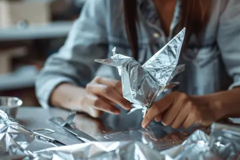 Kreatywne projekty z folii aluminiowej - Co można zrobić?