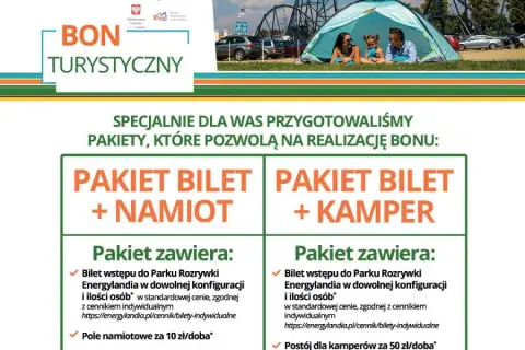 Bon turystyczny w Energylandii. Uwaga! Nie przepłać za bilet do parku rozrywki