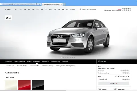 Konfigurator Audi: Jak skonfigurować swój wymarzony samochód online?