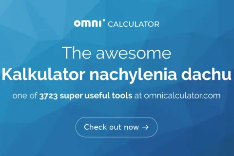 Jak obliczyć kąt nachylenia dachu jednospadowego - prosty kalkulator