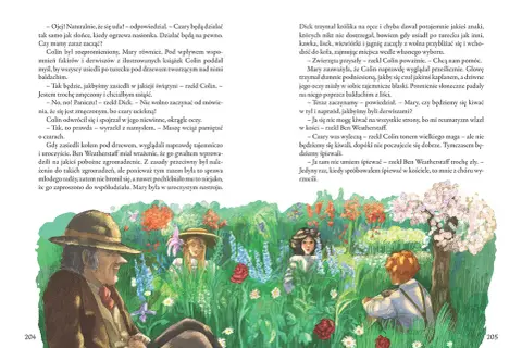 Tajemniczy ogród: opis i rozdział z magicznym ogrodem Mary