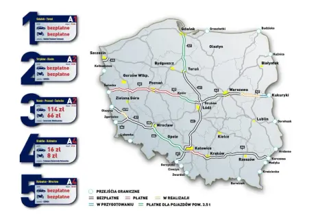 Które autostrady w Polsce są płatne i jak uniknąć niepotrzebnych kosztów?